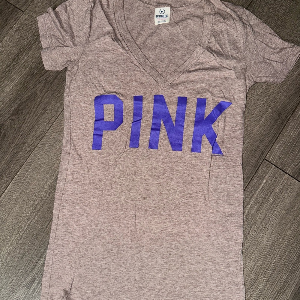PINK Victoria's Secret Heathered Tee